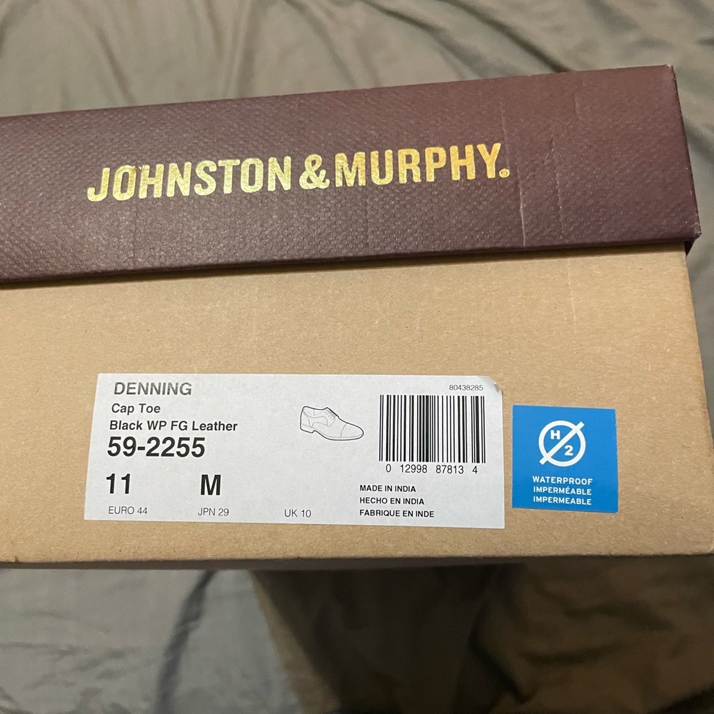 Johnson & Murphy dress shoes.